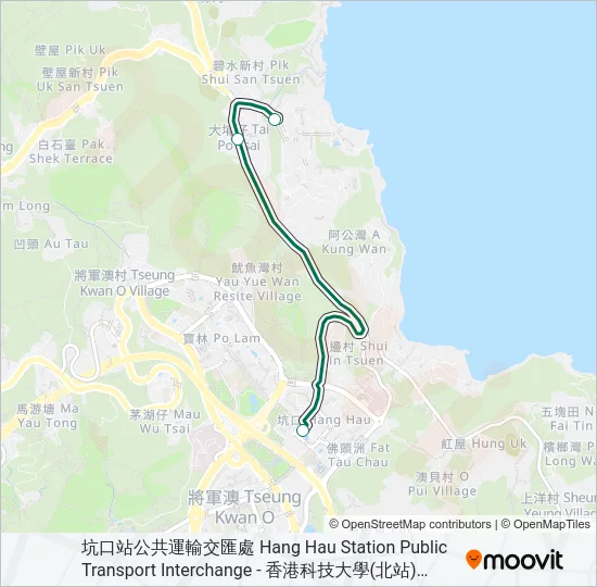 11M Bus Line Map