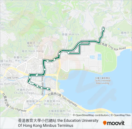 26A Bus Line Map