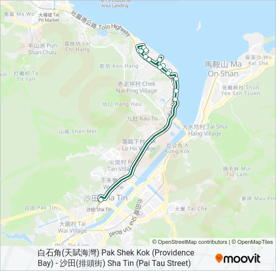 27A Bus Line Map