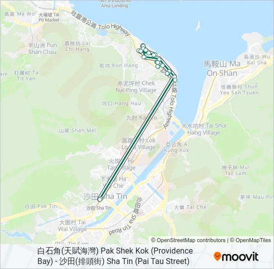 27A Bus Line Map