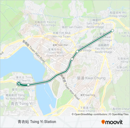 312 Bus Line Map