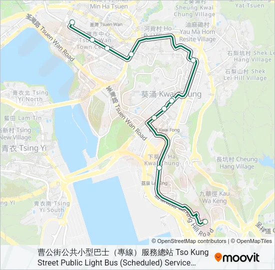 313 Bus Line Map