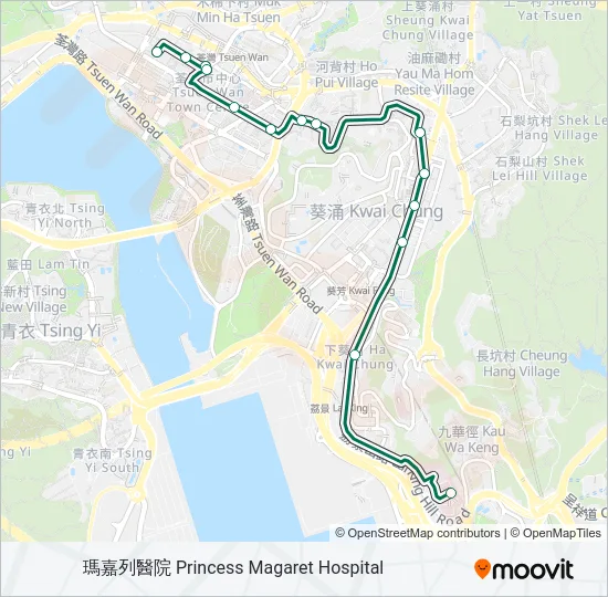313 Bus Line Map