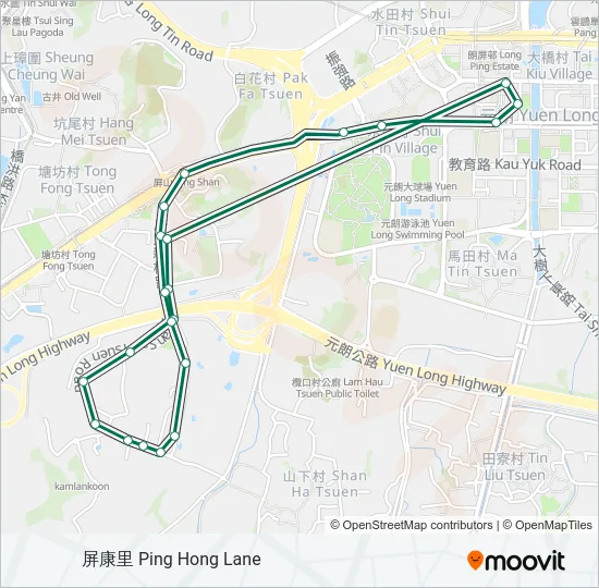 31A Bus Line Map