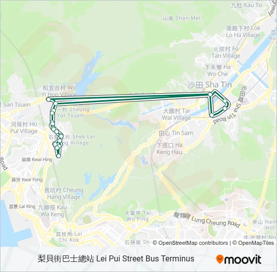 403 Bus Line Map