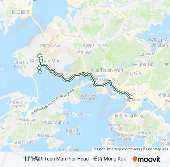 47S Bus Line Map