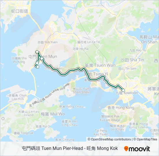 47S Bus Line Map