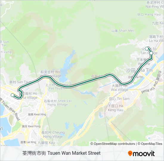 481 Bus Line Map