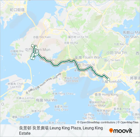 48S Bus Line Map