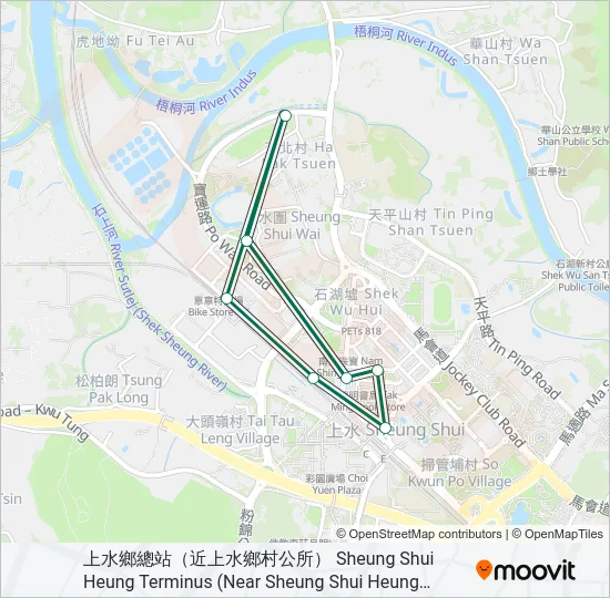 59A Bus Line Map