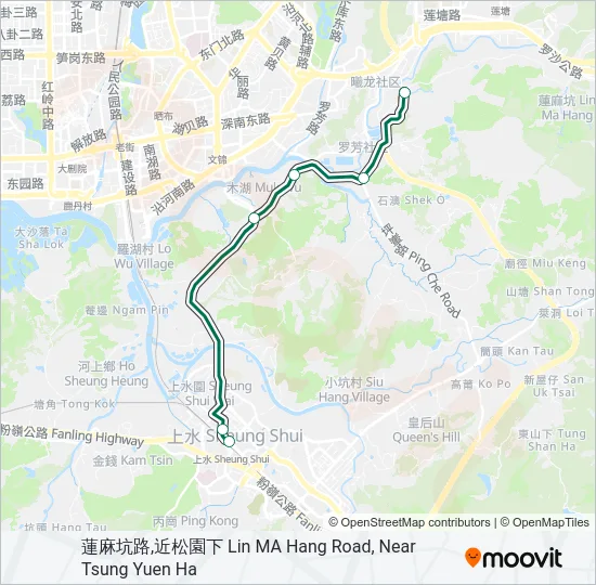 59K Bus Line Map
