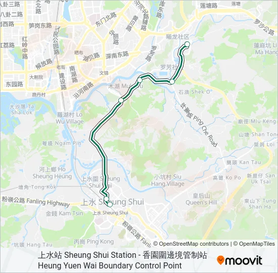 59S Bus Line Map