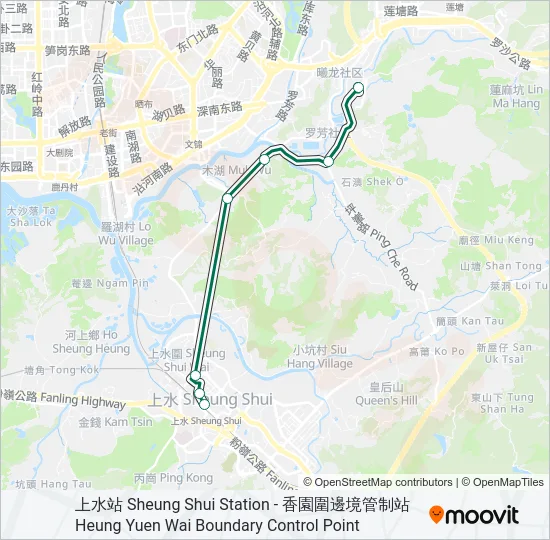 59S Bus Line Map