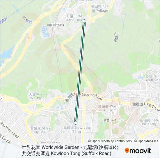 61M Bus Line Map
