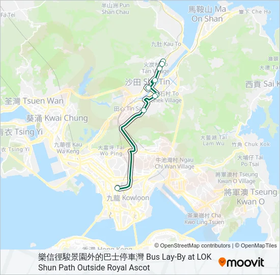 61S Bus Line Map