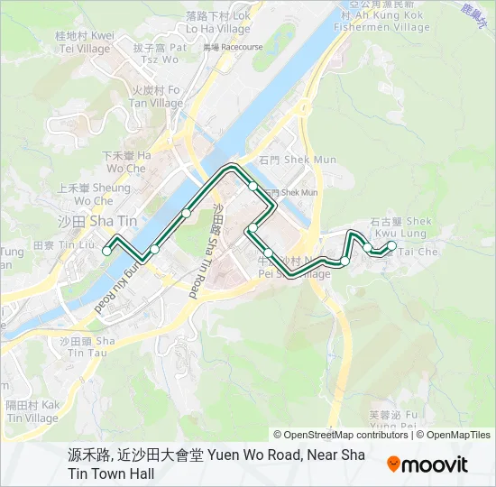 65A Bus Line Map