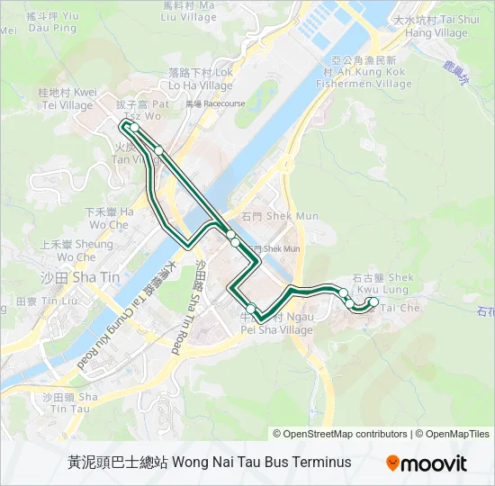 65K Bus Line Map