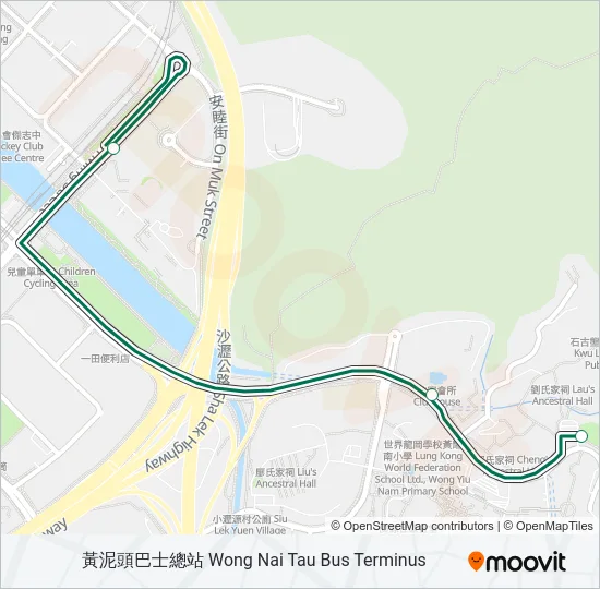 65M Bus Line Map