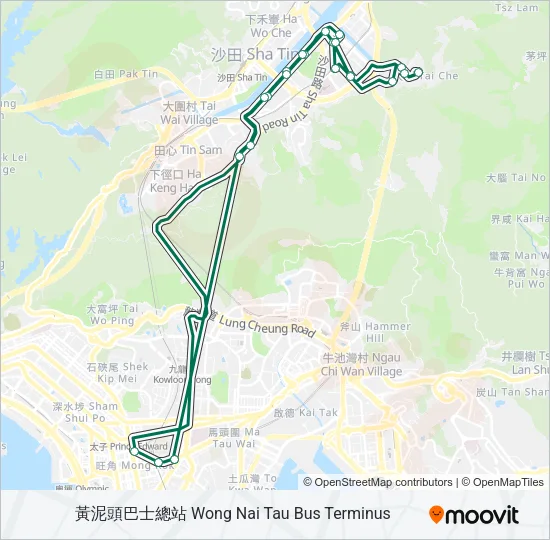 65S Bus Line Map