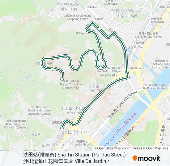 69K Bus Line Map