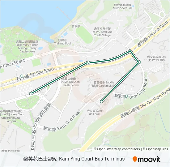 808 Bus Line Map