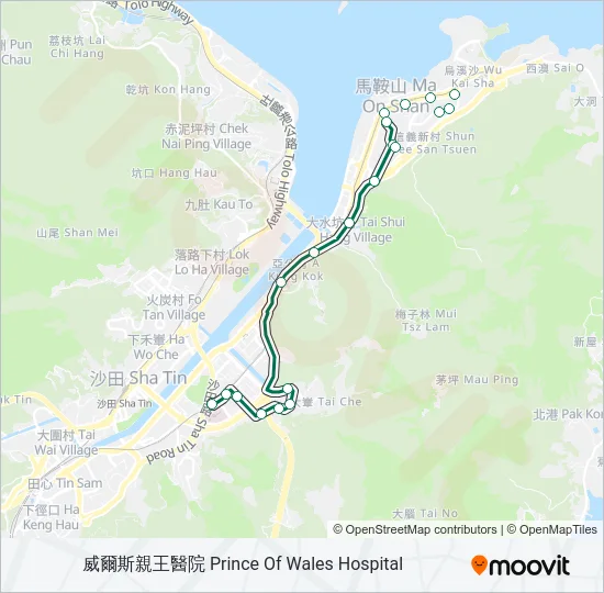 808 Bus Line Map