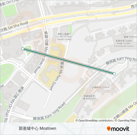 808 Bus Line Map