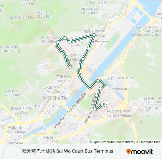 811 Bus Line Map