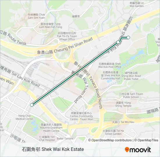 81M Bus Line Map