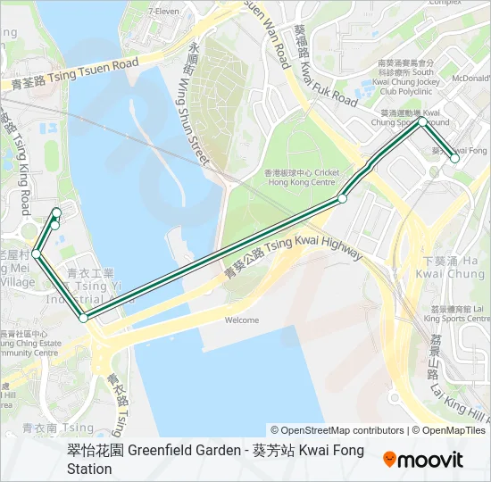 88B Bus Line Map