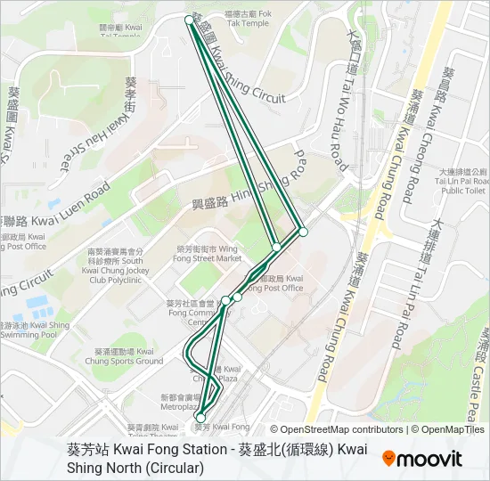 89S Bus Line Map