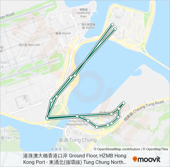 901 Bus Line Map