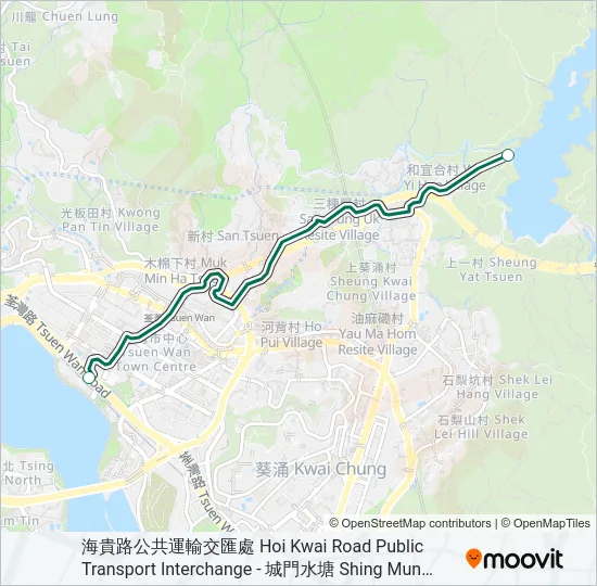 94S Bus Line Map