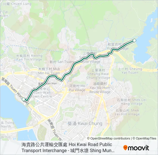 94S Bus Line Map
