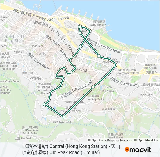 巴士2的線路圖