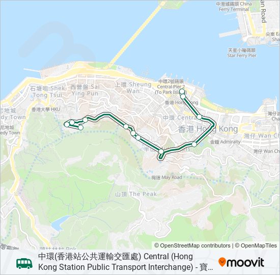 3 bus Line Map