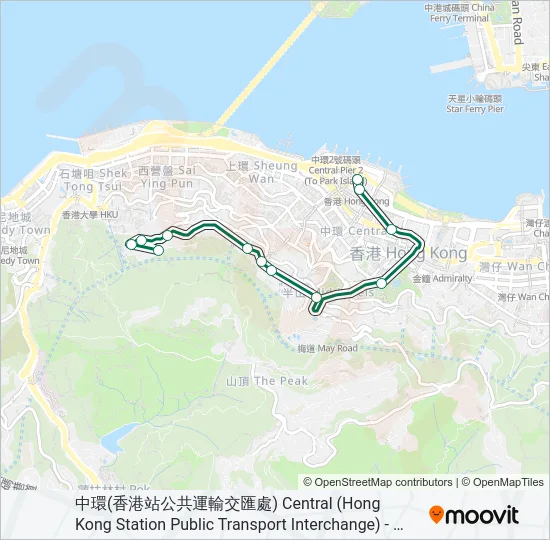 3 Bus Line Map