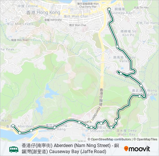 5 bus Line Map