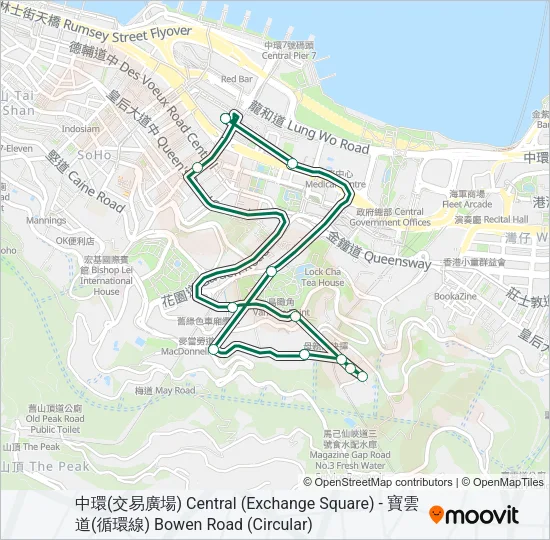 9 Bus Line Map