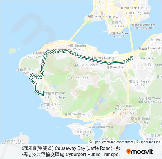 10 Bus Line Map