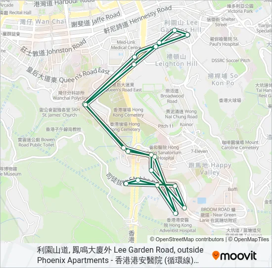 26 Bus Line Map