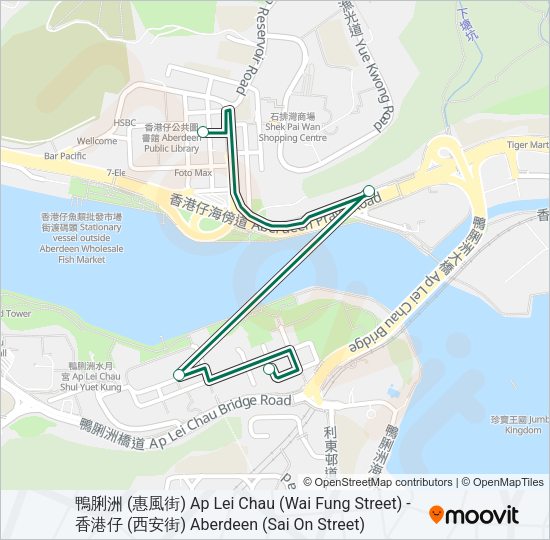 27 Bus Line Map
