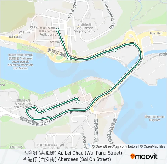 27 Bus Line Map