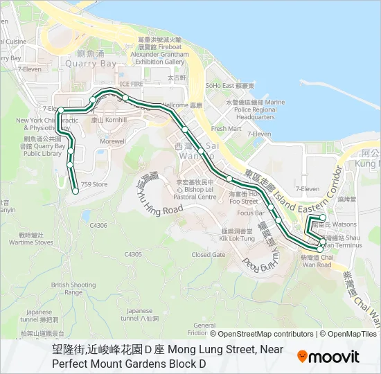32 Bus Line Map