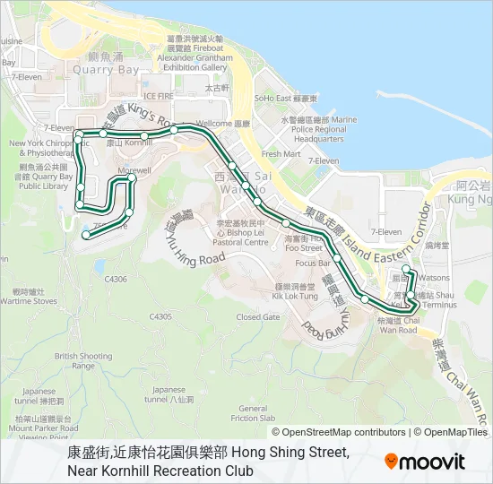 32 Bus Line Map