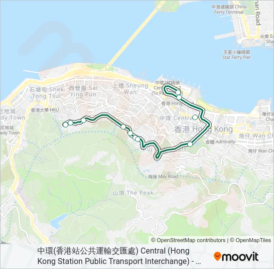 3A Bus Line Map