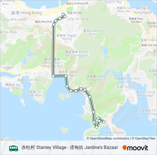 40 bus Line Map