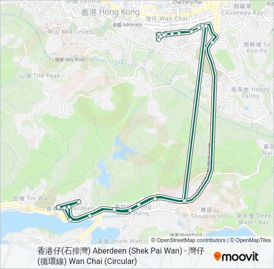 4B Bus Line Map