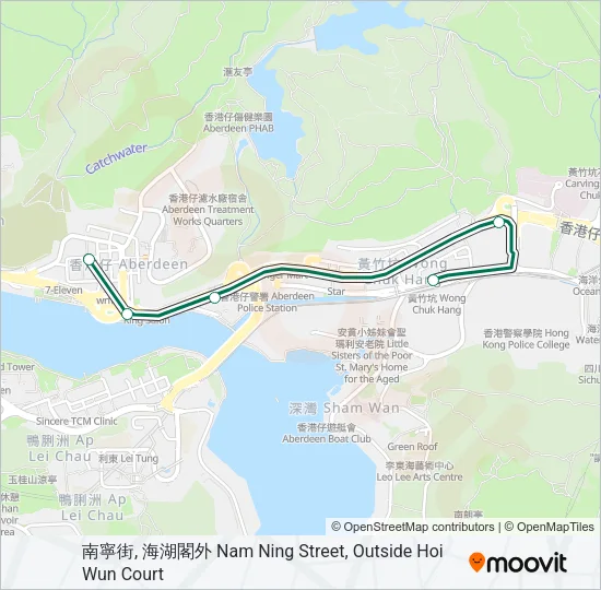 4M Bus Line Map
