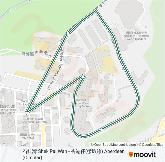 4S Bus Line Map